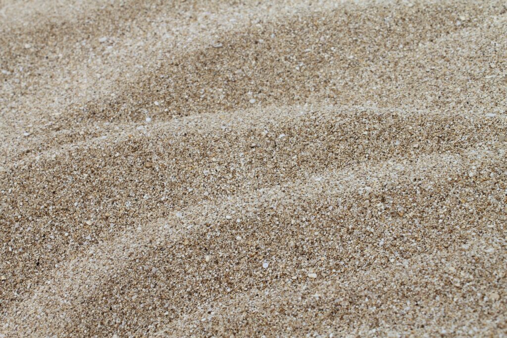 Zand en planten bestellen